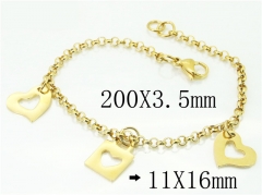 HY Wholesale Bracelets 316L Stainless Steel Jewelry Bracelets-HY56B0013NA