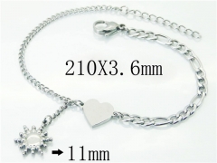 HY Wholesale Bracelets 316L Stainless Steel Jewelry Bracelets-HY43B0054LX