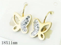 HY Wholesale Earrings 316L Stainless Steel Fashion Jewelry Earrings-HY67E0457KB