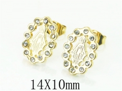 HY Wholesale Earrings 316L Stainless Steel Fashion Jewelry Earrings-HY67E0463LQ