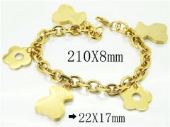 HY Wholesale Bracelets 316L Stainless Steel Jewelry Bracelets-HY56B0011HJZ