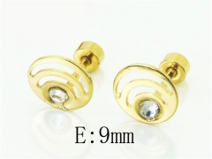 HY Wholesale Earrings 316L Stainless Steel Fashion Jewelry Earrings-HY67E0466IY
