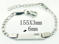 HY Wholesale Bracelets 316L Stainless Steel Jewelry Bracelets-HY40B1213KZ