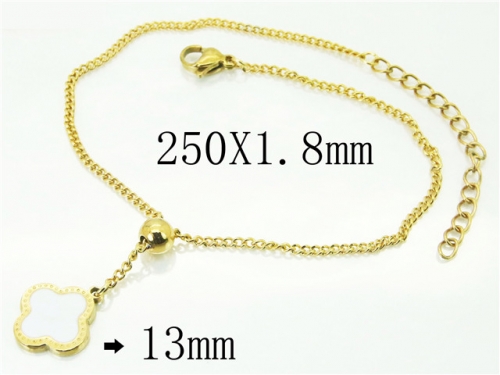 HY Wholesale Bracelets 316L Stainless Steel Jewelry Bracelets-HY43B0105KLG