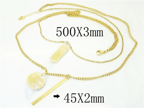 HY Wholesale Stainless Steel 316L Necklaces Bracelets Sets-HY50S0139HLS