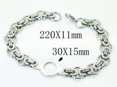 HY Wholesale Bracelets 316L Stainless Steel Jewelry Bracelets-HY53B0063PLQ