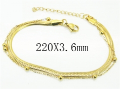 HY Wholesale Bracelets 316L Stainless Steel Jewelry Bracelets-HY92B0020JOA