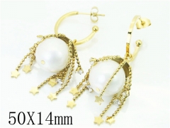 HY Wholesale Earrings 316L Stainless Steel Fashion Jewelry Earrings-HY32E0144ICC