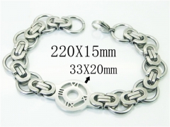 HY Wholesale Bracelets 316L Stainless Steel Jewelry Bracelets-HY53B0074PLG