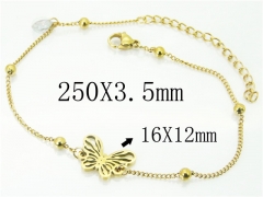 HY Wholesale Bracelets 316L Stainless Steel Jewelry Bracelets-HY43B0082KLF