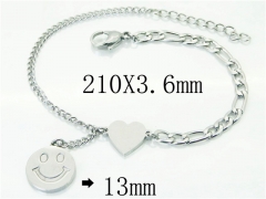 HY Wholesale Bracelets 316L Stainless Steel Jewelry Bracelets-HY43B0052LF