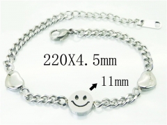 HY Wholesale Bracelets 316L Stainless Steel Jewelry Bracelets-HY43B0051MG