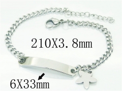 HY Wholesale Bracelets 316L Stainless Steel Jewelry Bracelets-HY43B0039LQ