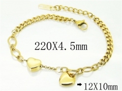 HY Wholesale Bracelets 316L Stainless Steel Jewelry Bracelets-HY43B0070PE
