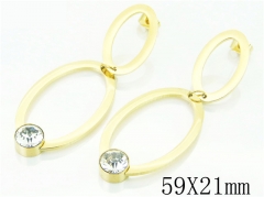 HY Wholesale Earrings 316L Stainless Steel Fashion Jewelry Earrings-HY49E0023MD