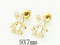 HY Wholesale Earrings 316L Stainless Steel Fashion Jewelry Earrings-HY67E0467LE