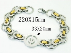 HY Wholesale Bracelets 316L Stainless Steel Jewelry Bracelets-HY53B0080HSL