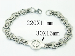 HY Wholesale Bracelets 316L Stainless Steel Jewelry Bracelets-HY53B0064PLS