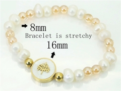 HY Wholesale Bracelets 316L Stainless Steel Jewelry Bracelets-HY52B0033HLR