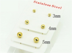 HY Wholesale Earrings 316L Stainless Steel Fashion Jewelry Earrings-HY67E0453JLS