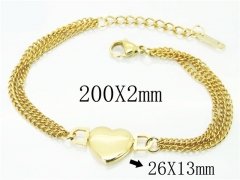 HY Wholesale Bracelets 316L Stainless Steel Jewelry Bracelets-HY43B0042MS