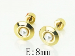 HY Wholesale Earrings 316L Stainless Steel Fashion Jewelry Earrings-HY67E0469IT