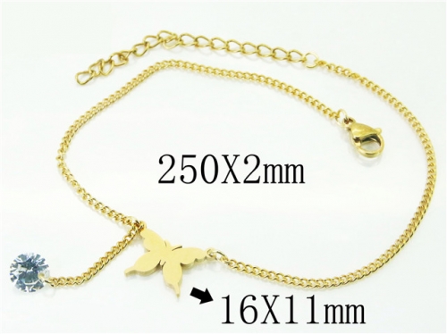 HY Wholesale Bracelets 316L Stainless Steel Jewelry Bracelets-HY43B0092KLA