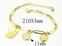 HY Wholesale Bracelets 316L Stainless Steel Jewelry Bracelets-HY43B0071PQ