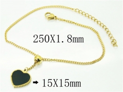 HY Wholesale Bracelets 316L Stainless Steel Jewelry Bracelets-HY43B0100KLR