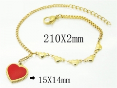 HY Wholesale Bracelets 316L Stainless Steel Jewelry Bracelets-HY43B0057MF