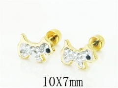 HY Wholesale Earrings 316L Stainless Steel Fashion Jewelry Earrings-HY67E0479IF