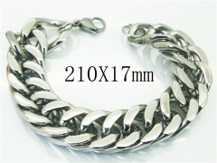 HY Wholesale Bracelets 316L Stainless Steel Jewelry Bracelets-HY53B0052HLQ