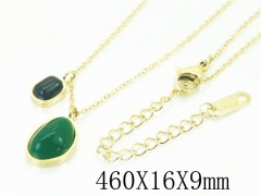 HY Wholesale Necklaces Stainless Steel 316L Jewelry Necklaces-HY32N0509PT