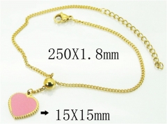 HY Wholesale Bracelets 316L Stainless Steel Jewelry Bracelets-HY43B0102KLY