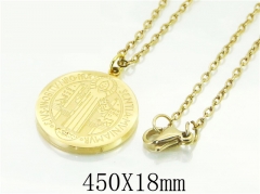 HY Wholesale Necklaces Stainless Steel 316L Jewelry Necklaces-HY52N0106NA