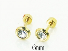 HY Wholesale Earrings 316L Stainless Steel Fashion Jewelry Earrings-HY67E0476IT