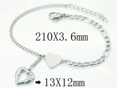 HY Wholesale Bracelets 316L Stainless Steel Jewelry Bracelets-HY43B0053LC