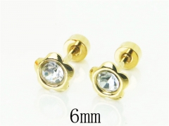 HY Wholesale Earrings 316L Stainless Steel Fashion Jewelry Earrings-HY67E0477IE