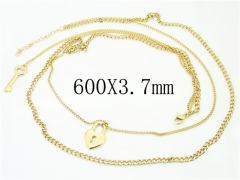 HY Wholesale Stainless Steel 316L Necklaces Bracelets Sets-HY50S0138HLD