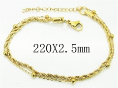 HY Wholesale Bracelets 316L Stainless Steel Jewelry Bracelets-HY92B0021JOD