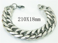 HY Wholesale Bracelets 316L Stainless Steel Jewelry Bracelets-HY53B0056HLX