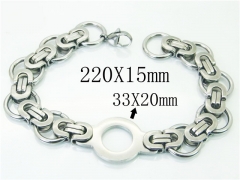 HY Wholesale Bracelets 316L Stainless Steel Jewelry Bracelets-HY53B0073PLR