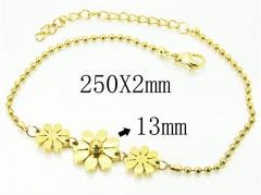 HY Wholesale Bracelets 316L Stainless Steel Jewelry Bracelets-HY43B0075KL
