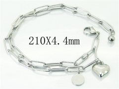 HY Wholesale Bracelets 316L Stainless Steel Jewelry Bracelets-HY43B0049MC