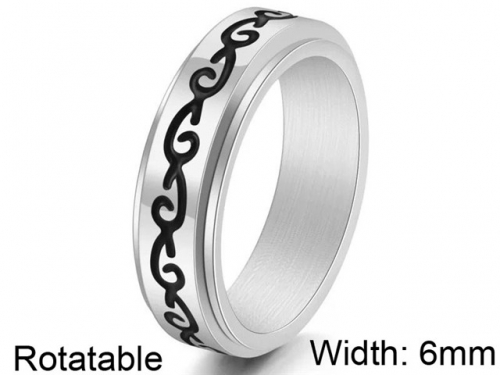 HY Wholesale 316L Stainless Steel Popular Rings-HY0063R289