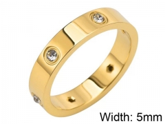 HY Wholesale 316L Stainless Steel Popular Rings-HY0063R029