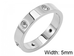 HY Wholesale 316L Stainless Steel Popular Rings-HY0063R028