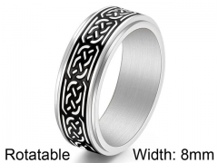 HY Wholesale 316L Stainless Steel Popular Rings-HY0063R336