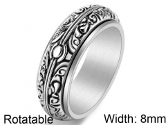 HY Wholesale 316L Stainless Steel Popular Rings-HY0063R279