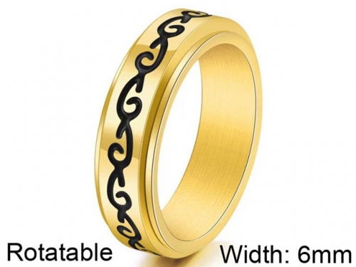 HY Wholesale 316L Stainless Steel Popular Rings-HY0063R288